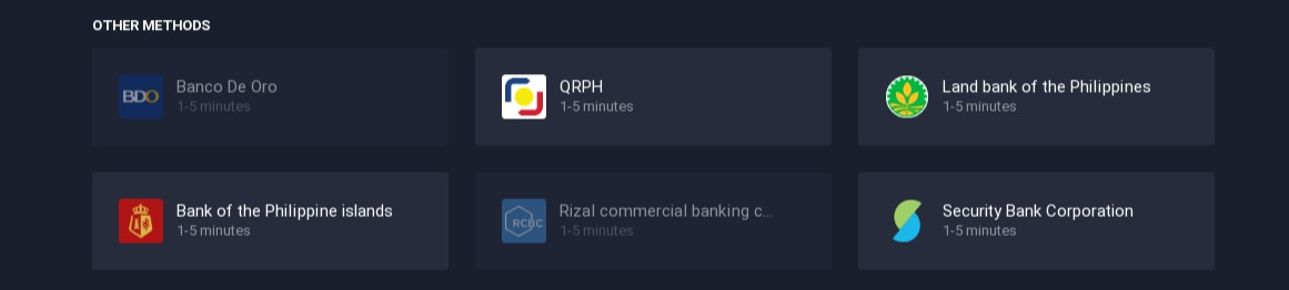 Exness Deposit Options Philippines - Local Bank Transfers